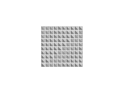 The Hottest Topic grey square stud vector