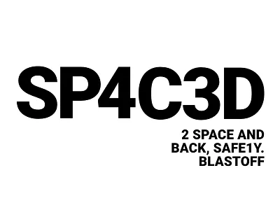 Spaced Challenge challenge design homepage logo logo design space spaced travel