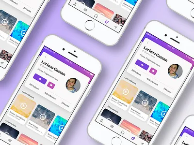 Profile - Daily ui 006 ui ux daily ui dailyui daily