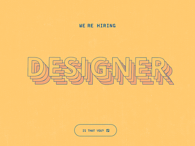 Designer wanted hr job nextpage vacancy yellow