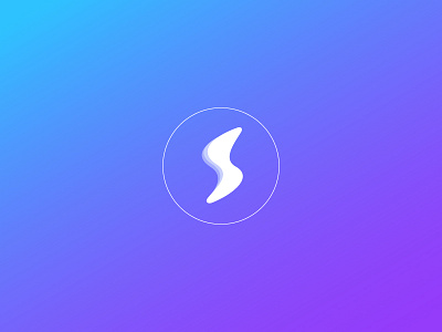 Beauty & Fitness App Logo | Style Fit blue fit icon logo purple sky style