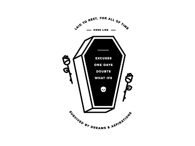 Laid to Rest branding logo marketing minimal