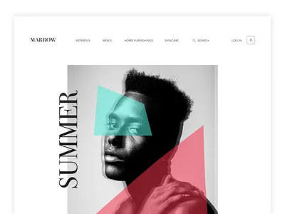 Quick Landing Page No. 1 brutal landing page minimal