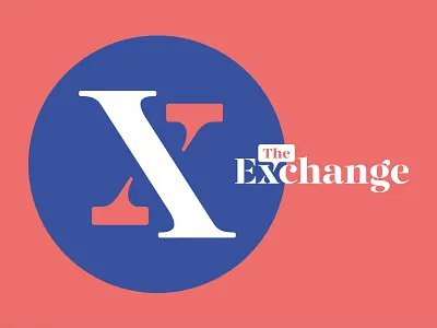The Exchange Logo talk bubble women words x