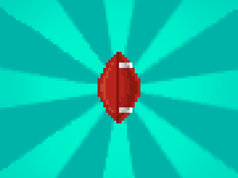 Super Bowl! Version 2 american animation ball football pixelart super bowl