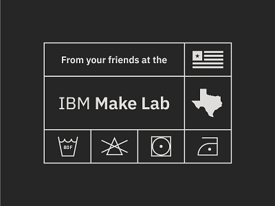 Shirt Tag austin ibm instructions lockup make lab shirt t shirt tag texas usa washing