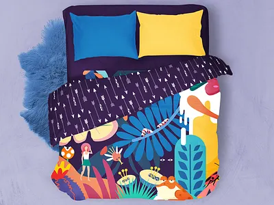 Forest Series - Summer illustration