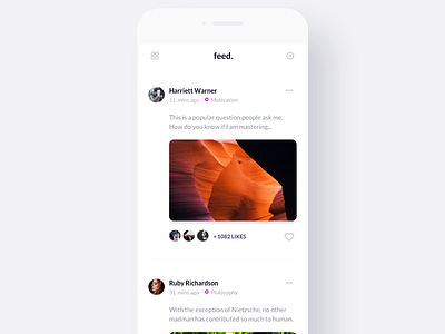 LX2 - Dailyui 47 - Activity Feed activity dailyui feed