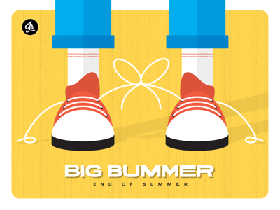 Big Bummer End of Summer Teaser big bummer camp church illustration jesus kids poster screenprint summer