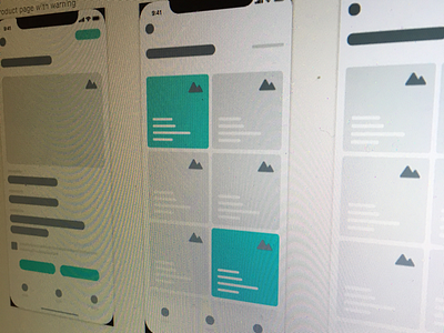 Design system testing ux wireframe