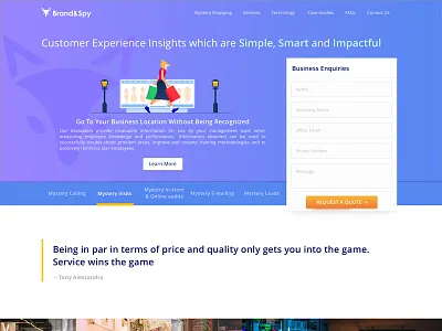 Brand&Spy mystery shopping
