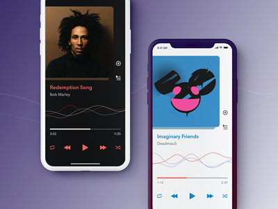 Player iOS app apple ios music player ui ux