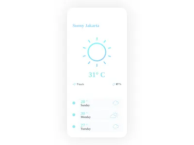 Weather App Concept