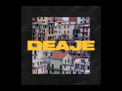 Deaje album art artwork color cover deaje record square texture type yellow