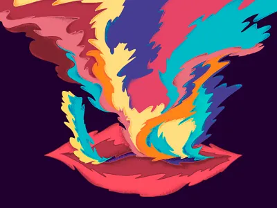 Smoke Dream illustration photoshop wacom