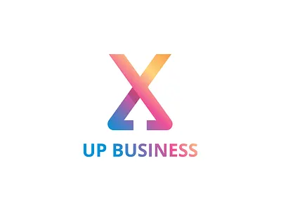 X Arrow Logo Design arrow creative finance hidden message iphone x letter lettering logo brand mark marketing minimal negative space symbol vector