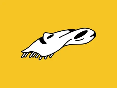 Bones 2d animal bone design illustration skull vector