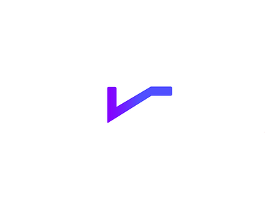 Tick + House (Unused) brand branding concept gradient house icon logo minimal tick unused