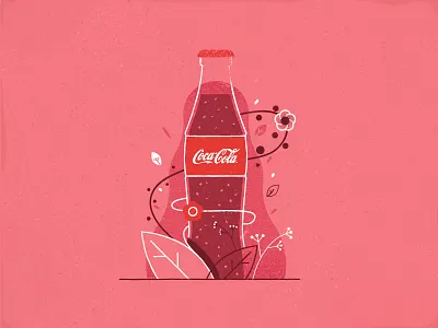 Сoca-cola branding character coca cola computer development icons illustration line scientists simple stroke vector