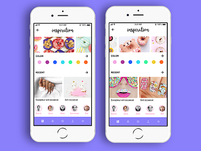 Inspiration App adobexd app color dailyui design fun iphone ui ux