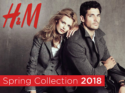 Spring collection H&M banner banner hm banners slide slide hm slides