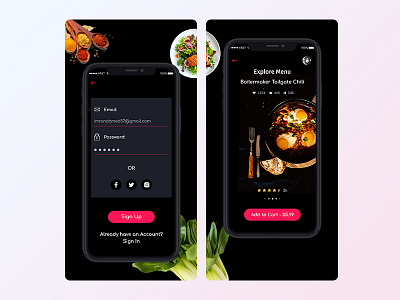 Restaurant Food Delivery Order App app appui foodapp iosapp restaurant restaurantapp. ui shot. deliveryapp ux