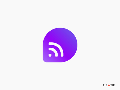 Live Communication [icon] aiste brand mark branding branding agency chat bubble colorful connection geometry gradient logo logo design logo mark minimal negative space negative space logo simple logo startup tie a tie tieatie wifi