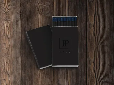 Patent Matches alcohol bar drinks grid matches monogram nyc patent patent pending speakeasy tesla