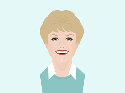 Angela Lansbury angela lansbury broadway hollywood icon illustration portrait television vector