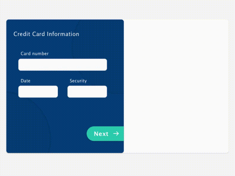 Dailyui #002 － Credit Card Checkout 002 creditcard dailyui form protopie prototype