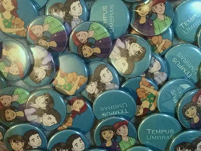 Pins book promotion book promotion character design pins tempus umbras