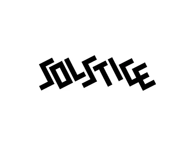 Solstice branding logo logotype solstice