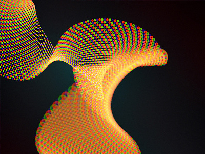 Experiments in Light Part 2 3d cgi cinema4d digitalart exposure light lightart minimal minimalism neon orange shadow