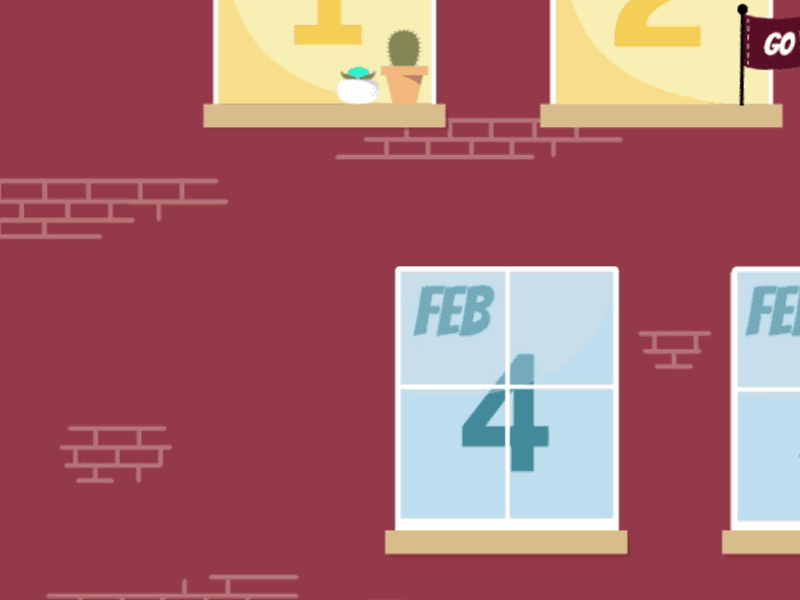 Welcome Window adobe after effects airplane animation bowl fish fsu housing illustration paper welcome window