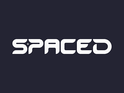 #SPACEDchallenge Logo 2018 branding dann epicurrence logo petty simplicity spaced