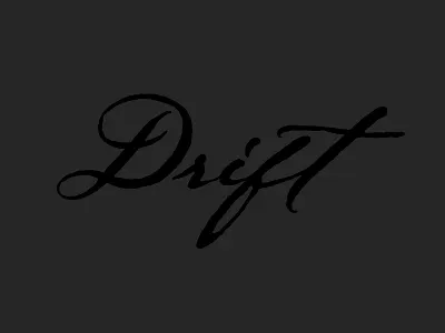 Drift Lettering buffalo hand lettering lettering logo type typography wordmark