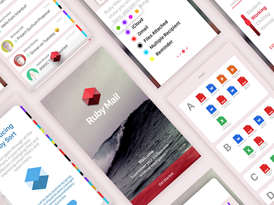 Ruby Mail ai android app artificial intelligence atomiga email ios mail ruby ui ux