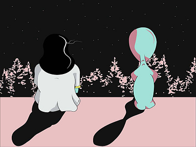 Kind Of Love alien love menta pink