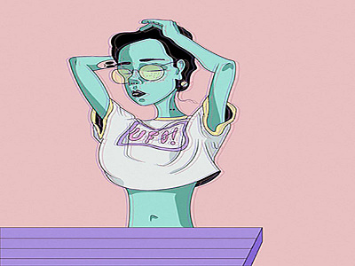 Primera Cita Parte 1 girl menta pink ufo