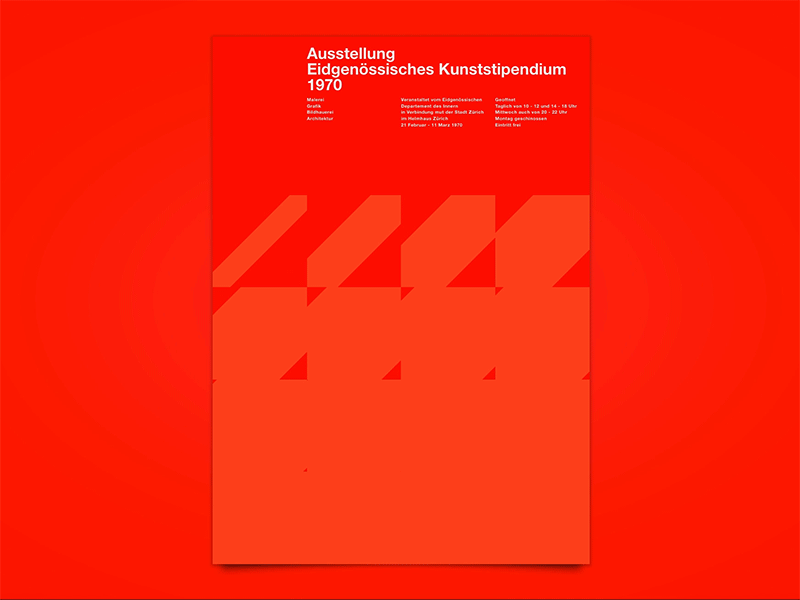 Ausstellung Eidgenössisches Kunststipendium animation swiss