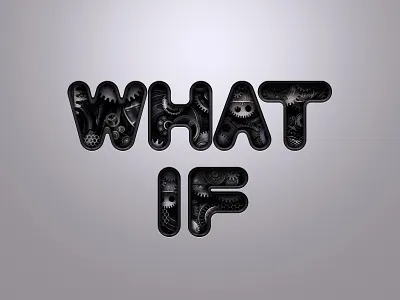 automotive type 3d automotive gears machine mechanic render type typography