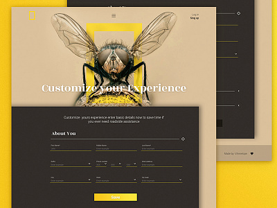 Form - Natgeo for fun daily digital flow form graphic home inspiration natgeo natural ux. deisng web yellow