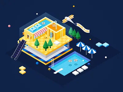 2.5d Illustration Design draw