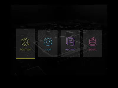 Fui icon design fui hud icon technology