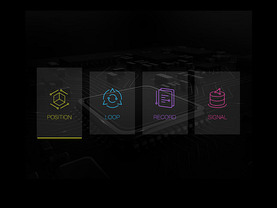 Fui icon design fui hud icon technology