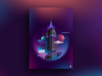 ColorMood 3.0 color design gradient mood poster