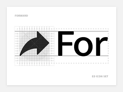 Forward Ed Icon Set align arrow continue font forward grid icon redo