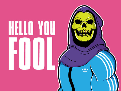 Skeletor art cartoon character design drawing graffiti graphic illustration street vector