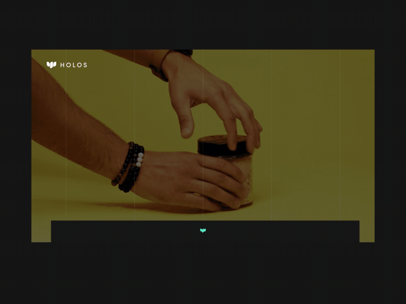 Holos Super Healthy Breakfast Landing Page Animation breakfast food healthy interface life organic project ui ux video