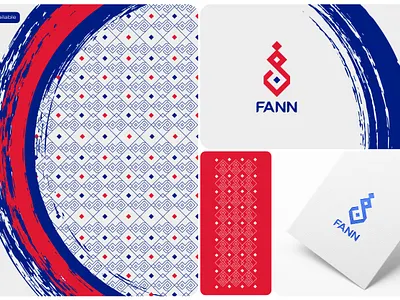 Fann Arabic Logo arabic brand mark arabic calligraphy arabic emblem arabic logo art branding art logo branding calligraphy logo fann fann logo kufi logo kufic style logo modern arabic logo simple logo